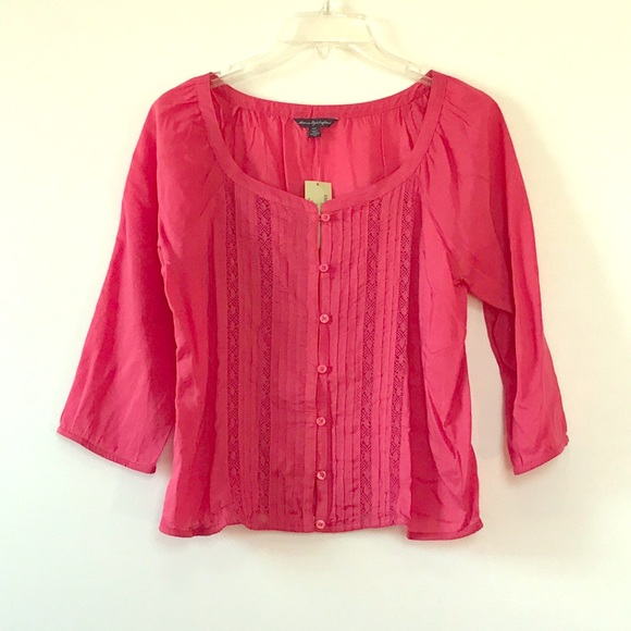 Pretty Peasant Blouse - Picture 1 of 7